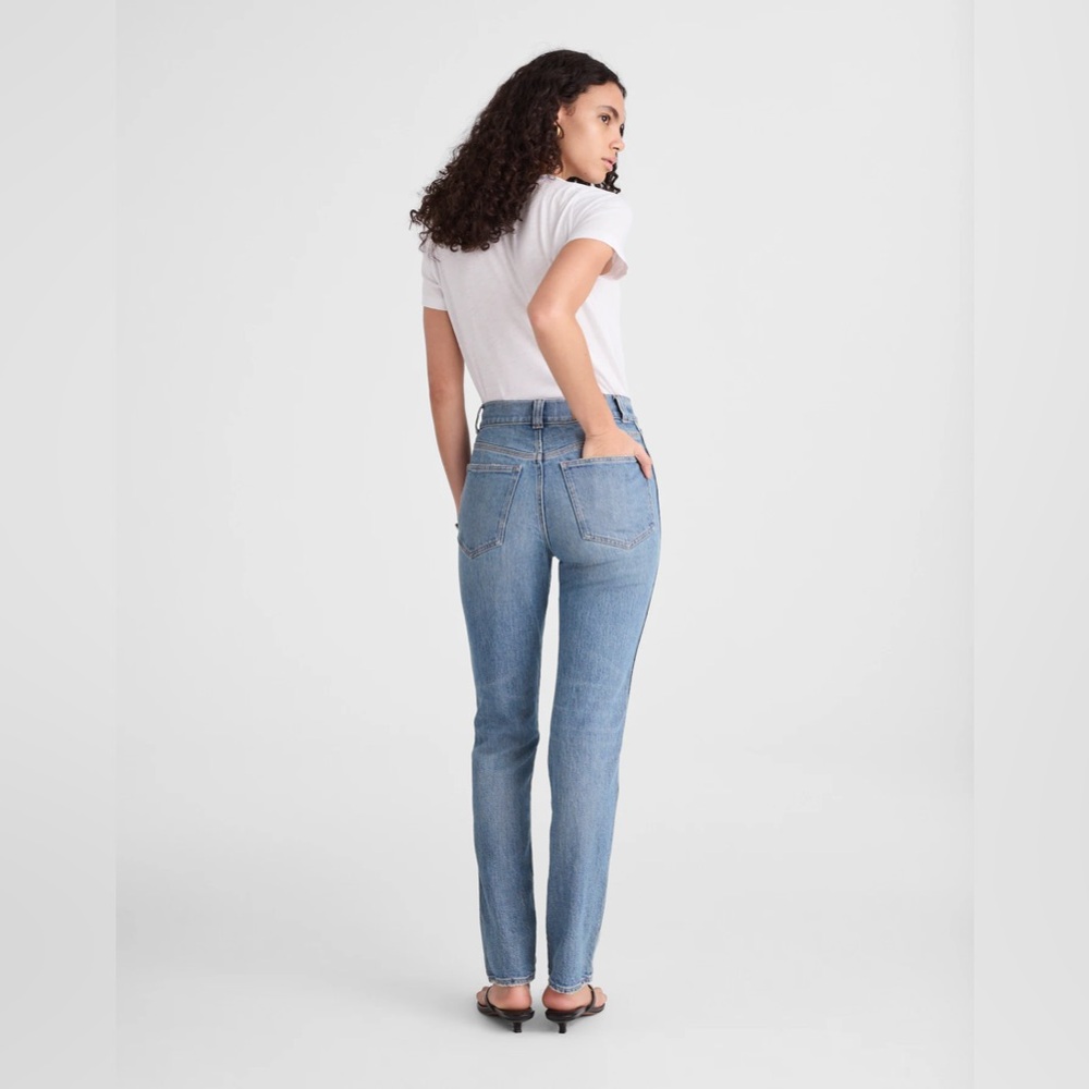 Madewell The Perfect Vintage Jean - No Stretch Classic High Rise Denim Mom Jeans